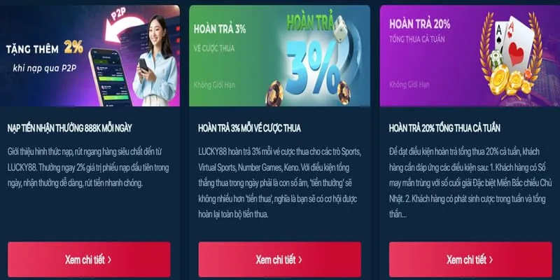 Các chương trình khuyến mãi và ưu đãi hấp dẫn tại b99 chính thức